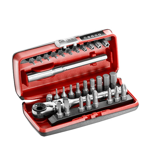 COFFRET CLIQUET 1/4'' - EMBOUTS FACOM (31 PIECES) - PRIX NET