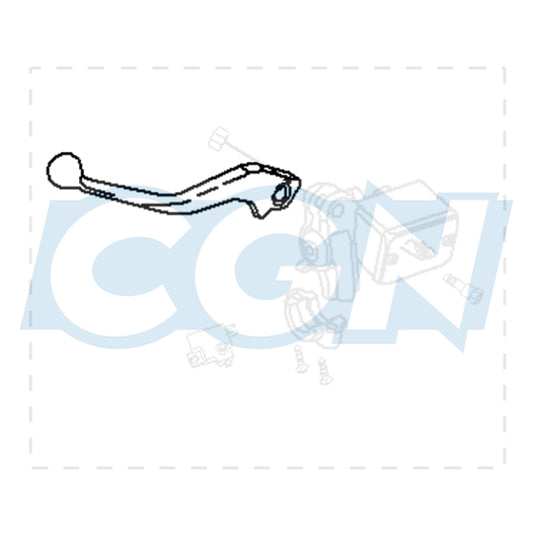 LEVIER FREIN MAXI SCOOTER GAUCHE OEM PEUGEOT 125 CITYSTAR 2018->