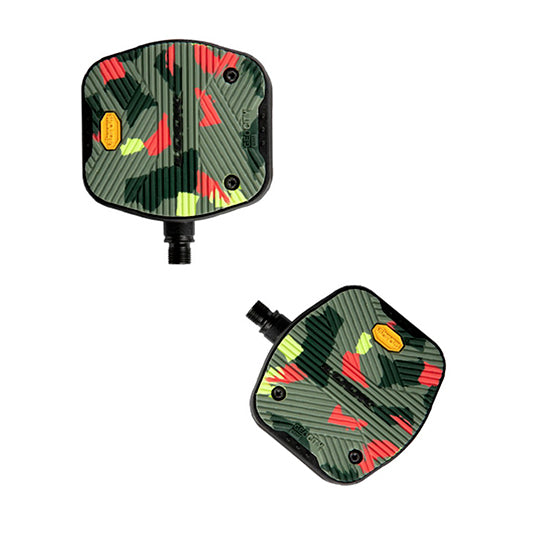 PEDALE VTT/TREKKING/CITY LOOK GEO CITY GRIP VIBRAM CAMO 530GR (PR)