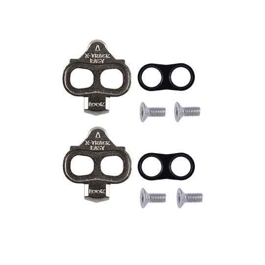 CALE PEDALE VTT LOOK X TRACK EASY MOBILE +/- 6° ANTHRACITE COMPATIBLE SPD (PR)
