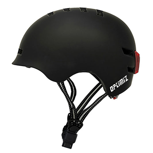 CASQUE URBAIN OPTIMIZ O365 NOIR MATT IN MOLD AVEC REGLAGE OCCIPITAL LED T.S (48/53)