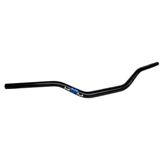 GUIDON MECABOITE/MOTO KRM OVERSIZE D28.6 ALU KRM PRO RIDE SANS MOUSSE - NOIR/BLEU