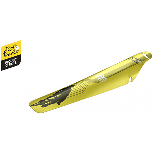 GARDE BOUE ROUTE/FIXIE/VTT AR TOUR DE FRANCE JAUNE D'ESPRIT JAUNE CLIPS. SOUS LA SELLE