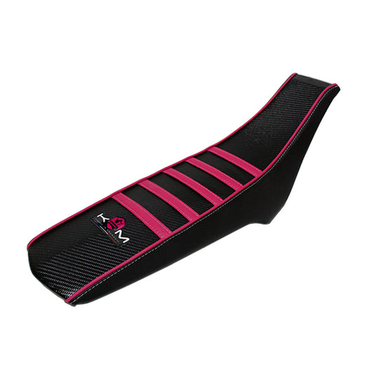 HOUSSE DE SELLE MECABOITE KRM PRO RIDE ADAPT.DERBI SENDA/GILERA SMT/RCR 2018-> - ROSE