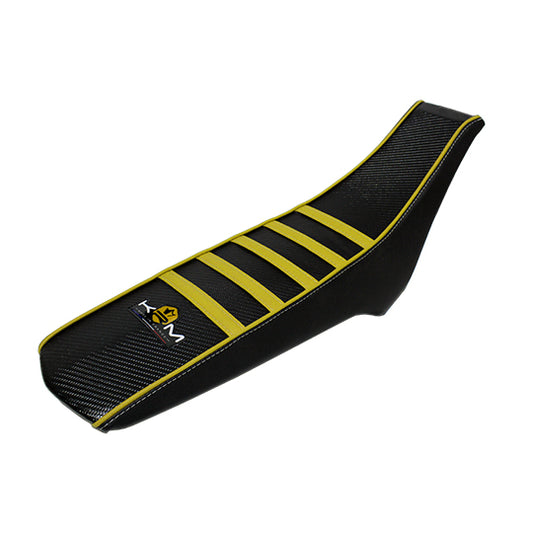 HOUSSE DE SELLE MECABOITE KRM PRO RIDE ADAPT.DERBI SENDA/GILERA SMT/RCR 2018->- JAUNE