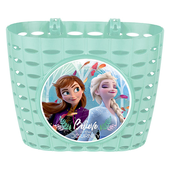 PANIER AV ENFANT PLASTIQUE DISNEY FROZEN II BLEU FIXATION PAR SANGLE