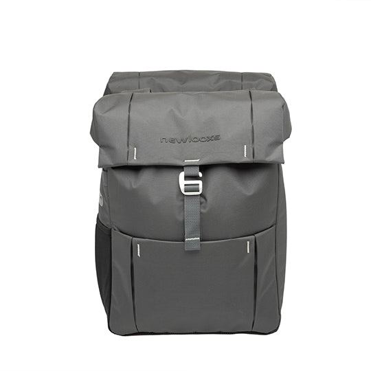 SACOCHE VELO PORTE BAGAGE A PONT NEWLOOXS VIGO GRIS -37 LITRES- 310X400X150MM