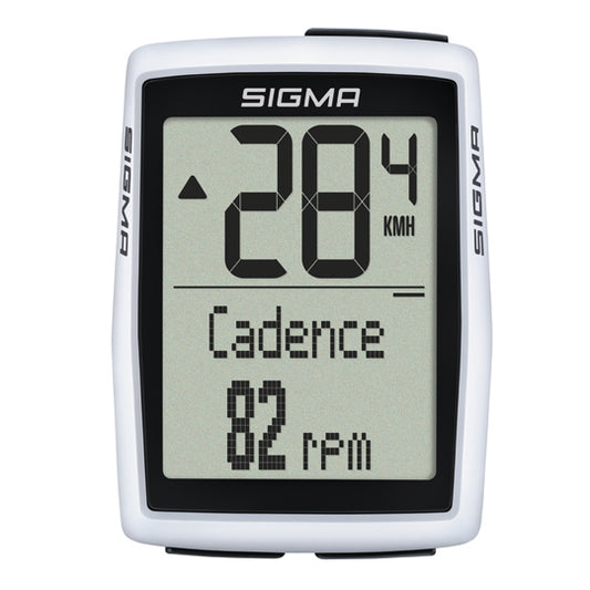 COMPTEUR VELO SANS FIL SIGMA BC 12.0 WL STS CAD 12 FCTS BLANC