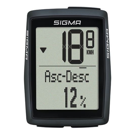 COMPTEUR VELO SANS FIL SIGMA BC  14.0 WL STS CAD  14 FCTS NOIR