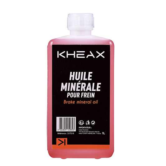 LIQUIDE FREIN/HUILE MINERALE KHEAX POUR FREIN A DISQUE (1 LITRE)