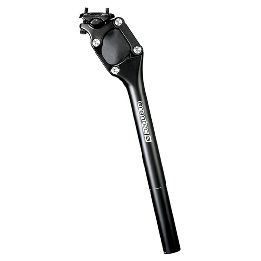 TIGE DE SELLE D30.9 SUSPENSION A PARALLELOGRAMME ALU L350 ERGOTEC PM-705N NOIR DEB 27MM