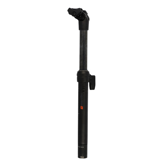 TIGE DE SELLE D27.2 TELESCOPIQUE REGL. ALU L400  ERGOTEC UP AND DOWN RC NOIR MAN. GUIDON
