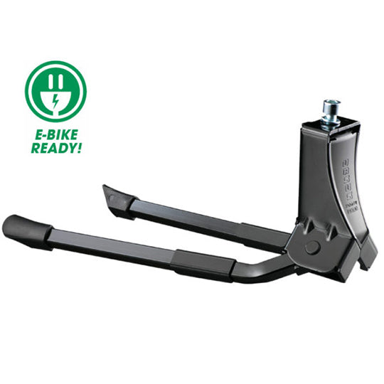 BEQUILLE VELO A 2 PIEDS 26'' URSUS HOPPER ACIER NOIR 275MM E BIKE/VAE/CARGO