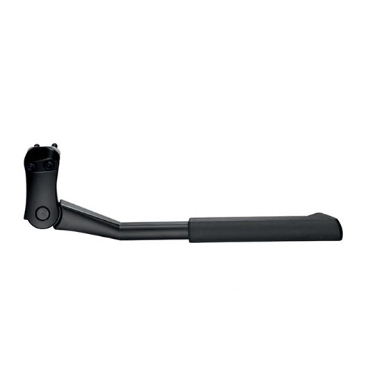 BEQUILLE VELO LATERALE REGLABLE 24/28'' URSUS MOOI REAR ALU NOIR E BIKE/VAE (FIX. 2 VIS 18