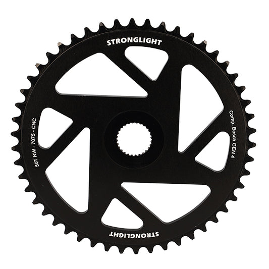 PLATEAU E BIKE/VAE MONO DIRECT MOUNT  50DTS ALU 7075 NOIR STRONG COMP. BOSCH GEN4 NW