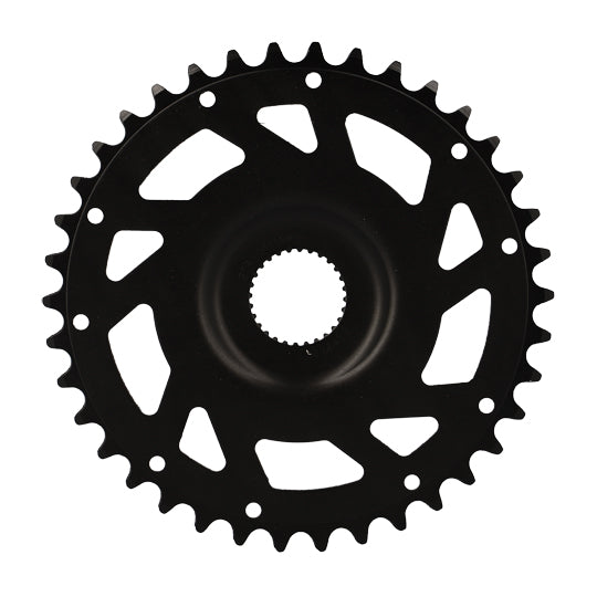 PLATEAU E BIKE/VAE MONO DIRECT MOUNT 38DTS ALU 5083 NOIR STRONG COMP. YAMAHA