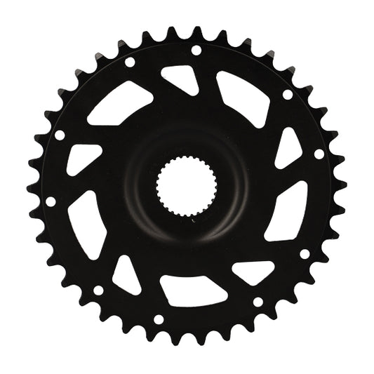 PLATEAU E BIKE/VAE MONO DIRECT MOUNT 38DTS ALU 5083 NOIR STRONG COMP. YAMAHA