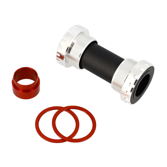 CUVETTE/BOITIER PEDALIER A VISSER ROUTE STRONGLIGHT COMPATIBLE SHIMANO + REDUCTEUR SRAM