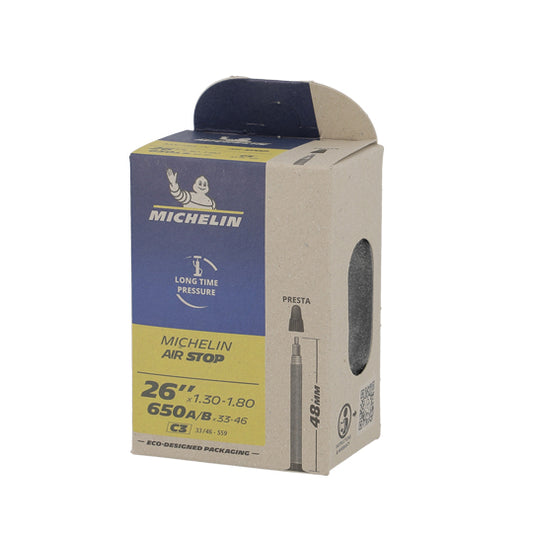 CHAMBRE A AIR VELO 26" X 1.30-1.80 (33/46-559) VP MICHELIN AIRSTOP C3