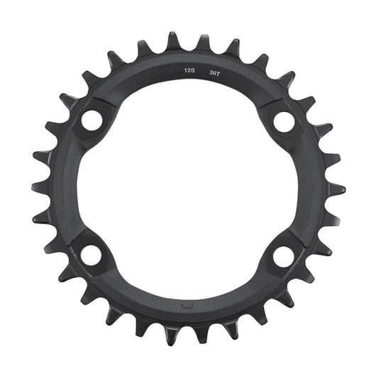 PLATEAU VTT MONO DIAM  96 EXTER 30DTS NOIR 4 BRANCHES SHIMANO MT610 12V.