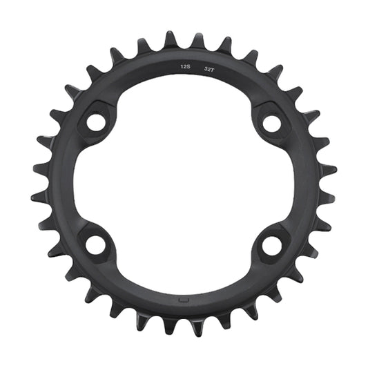 PLATEAU VTT MONO DIAM  96 EXTER 32DTS NOIR 4 BRANCHES SHIMANO MT610 12V.