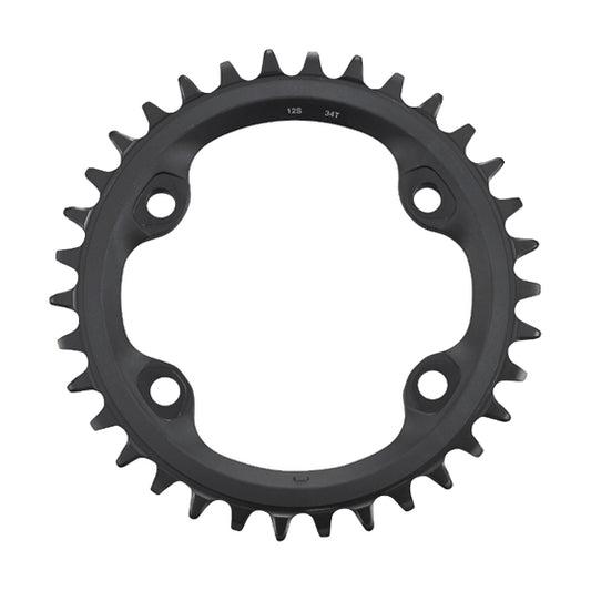 PLATEAU VTT MONO DIAM  96 EXTER 34DTS NOIR 4 BRANCHES SHIMANO MT610 12V.