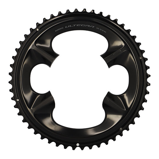 PLATEAU ROUTE DIAM 110 EXTER 52DTS NOIR SHIMANO ORIGINE ULTEGRA R8100 12V. (4 BRANCHES)