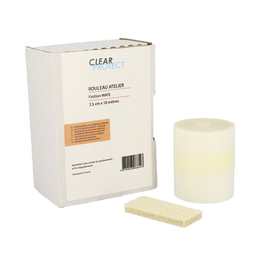 PROTECTION CADRE CLEARPROTECT PACK ATELIER FINITION MATE (ROULEAU 10M X7.5CM)