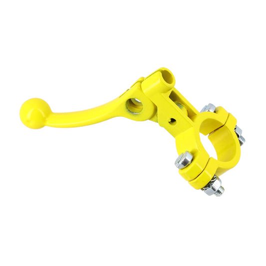 LEVIER DECOMPRESSEUR/STARTER CYCLO TUN'R JAUNE METAL