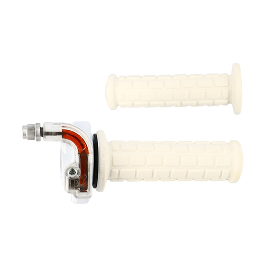 POIGNEE GAZ TARGA BLANC (METAL)