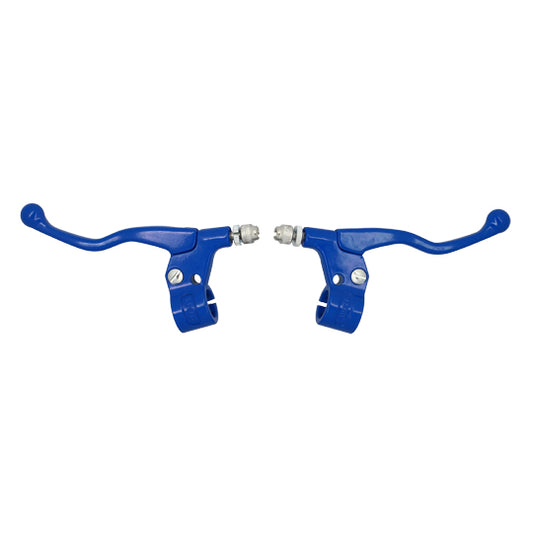 LEVIER FREIN CYCLO TUN'R ALU BLEU COURT (PR)