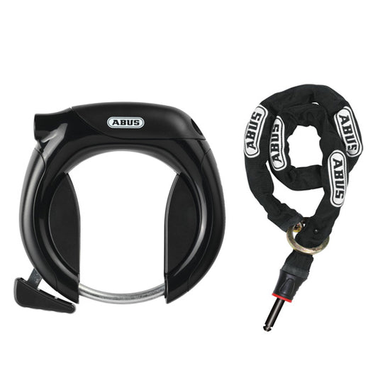 ANTIVOL VELO FER A CHEVAL ABUS PRO TECTIC 4960  NOIR + 6KS/85 + ST5850