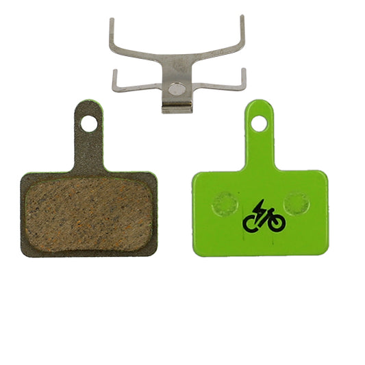 PLAQUETTE FREIN VTT 34 CLARKS EBIKE/VAE SEMI METALLIQUE SHIM DEORE/TEKTRO/TRP/CLARKS (X4)