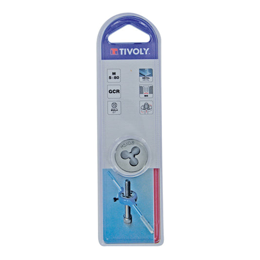 FILIERE ACIER TIVOLY AU CHROME CAGE25,4 DIA.6X100