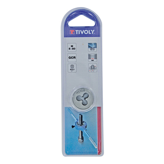 FILIERE ACIER TIVOLY AU CHROME CAGE25,4 DIA.8X125