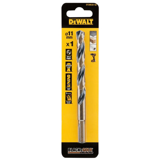 FORET DEWALT HSS-G GOLD&BLACK DIA.11X94X142MM(x1)