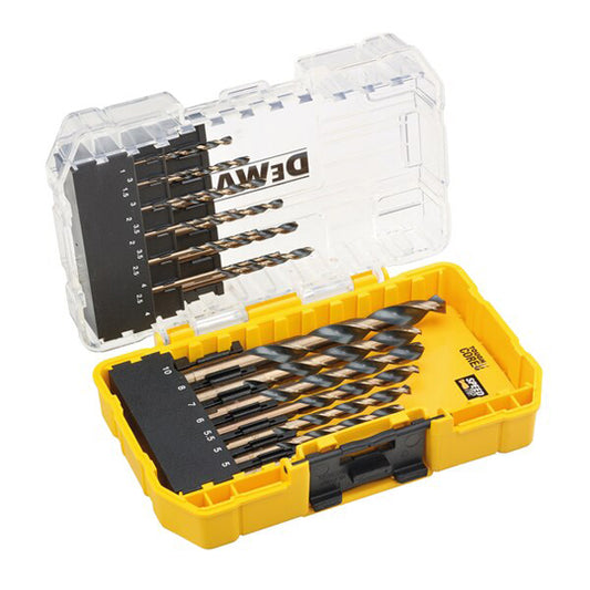 FORET DEWALT HSS-G GOLD&BLACK (COFFRET 19 PCES1, 1.5, 2X2, 2.5X2, 3X2,3.5X2, 4X2, 5X2, 5.
