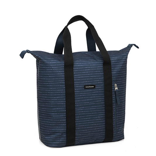 SACOCHE VELO PORTE BAGAGE NEWLOOXS SHOPPER KOTA NOMI BLEU - 24 LITRES - 450x360x180MM