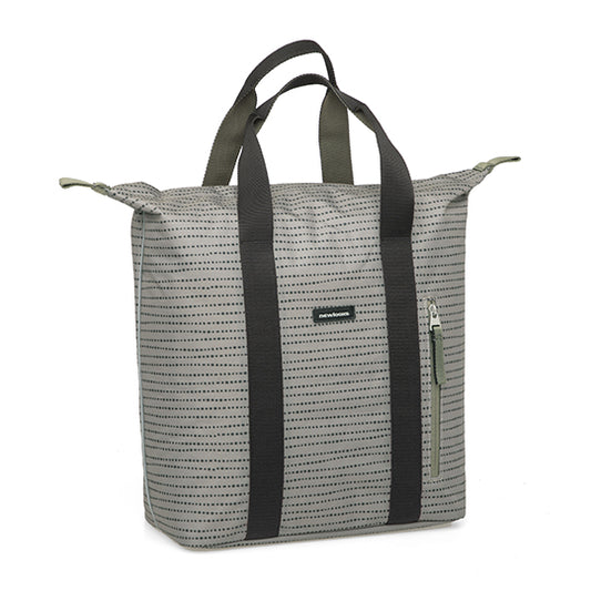 SACOCHE VELO PORTE BAGAGE NEWLOOXS SHOPPER KOTA NOMI GRIS - 24 LITRES - 450x360x180MM