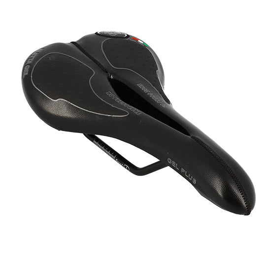 SELLE ROUTE/VTT MONTE GRAPPA 1150 ELETTA GEL NOIR TYPE TRANSAM