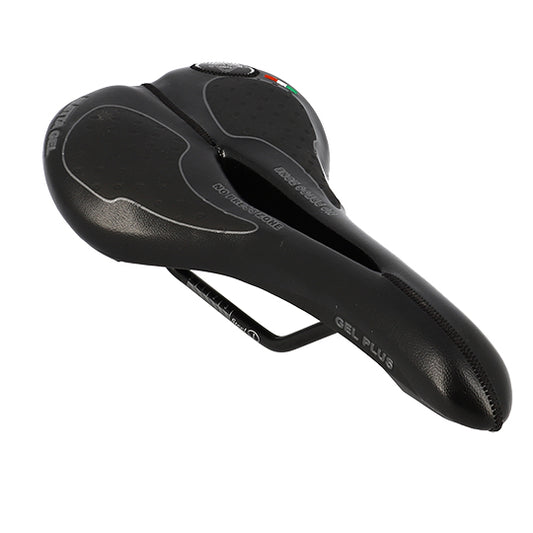 SELLE ROUTE/VTT MONTE GRAPPA 1150 ELETTA GEL NOIR TYPE TRANSAM