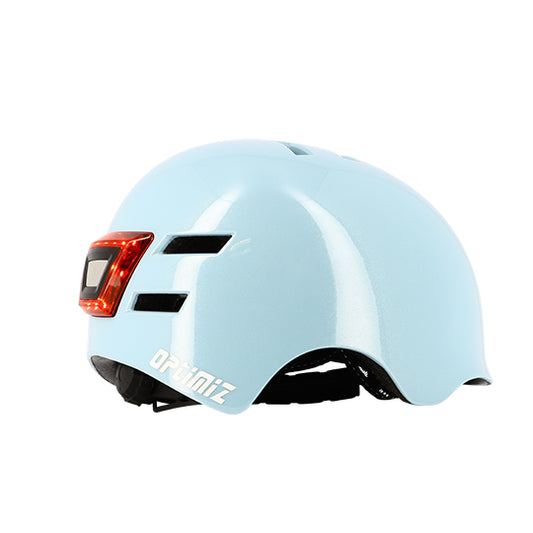 CASQUE URBAIN OPTIMIZ O365 BLEU BRILLANT IN MOLD AVEC REGLAGE OCCIPITAL LED T.S (48/53)