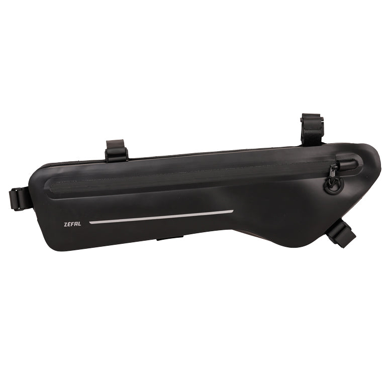 SACOCHE VELO CADRE GRAVEL ZEFAL Z ADVENTURE C4 NOIR 4.2L FERMETURE ETANCHE (500X140X65MM)