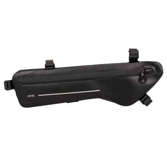 SACOCHE VELO CADRE GRAVEL ZEFAL Z ADVENTURE C4 NOIR 4.2L FERMETURE ETANCHE (500X140X65MM)