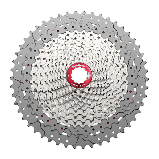 CASSETTE 11V. VTT SUNRACE CSMX80 METALLIC - 11-51DTS (COMPATIBLE SHIMANO)