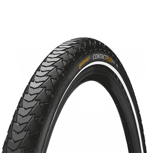 PNEU VTC/URBAIN 27.5X2.20 TR CONTINENTAL E CONTACT PLUS TT NOIR (55-584) VAE/EBIKE