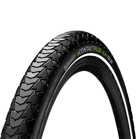 PNEU VTC/URBAIN 700X55C -  28X2.20 TR CONTINENTAL E CONTACT PLUS TT NOIR (55-622) VAE/EBIK