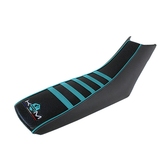 HOUSSE DE SELLE MECABOITE KRM PRO RIDE ADAPT.DERBI DRD X-TREME/DRD RACING 11->17- TURQUOIS