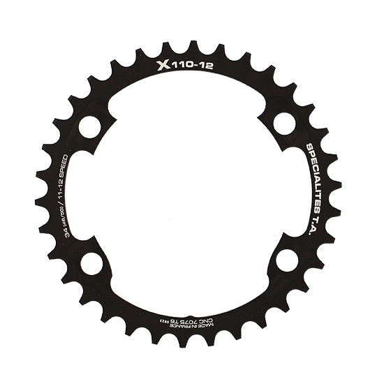 PLATEAU ROUTE DIAM 110 INTER 34DTS NOIR X110 (COMP.SHIM 9200/8100/7100) TA 12V. 4 BRANCHES