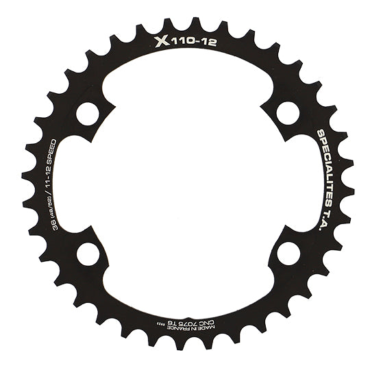 PLATEAU ROUTE DIAM 110 INTER 36DTS NOIR X110 (COMP.SHIM 9200/8100/7100) TA 12V. 4 BRANCHES